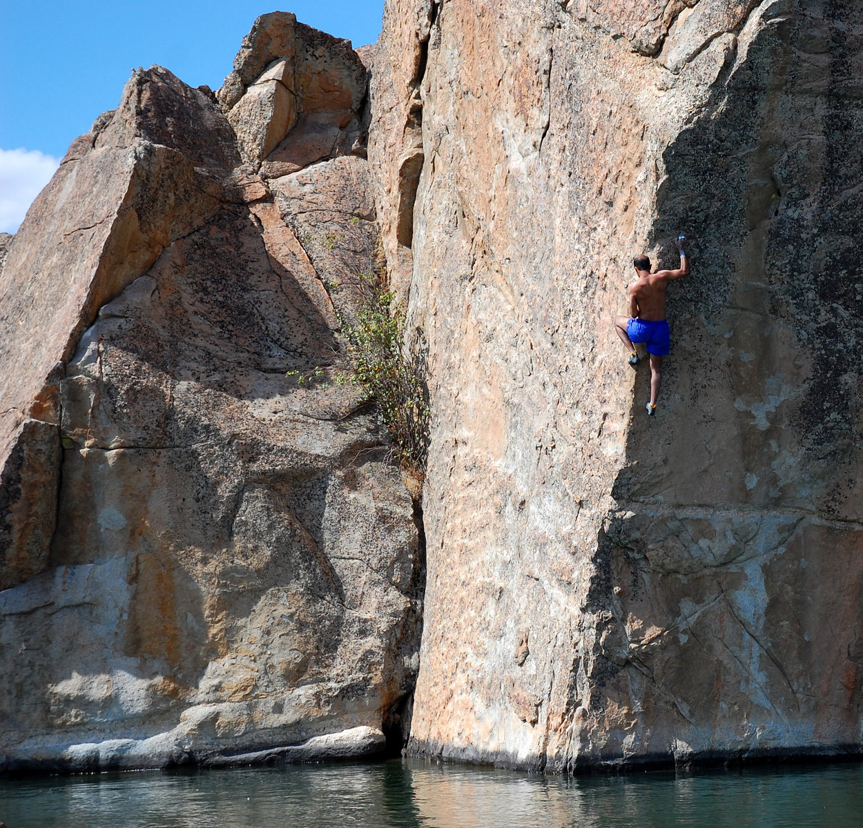 Sunil Deep Water Soloing Banks Lake